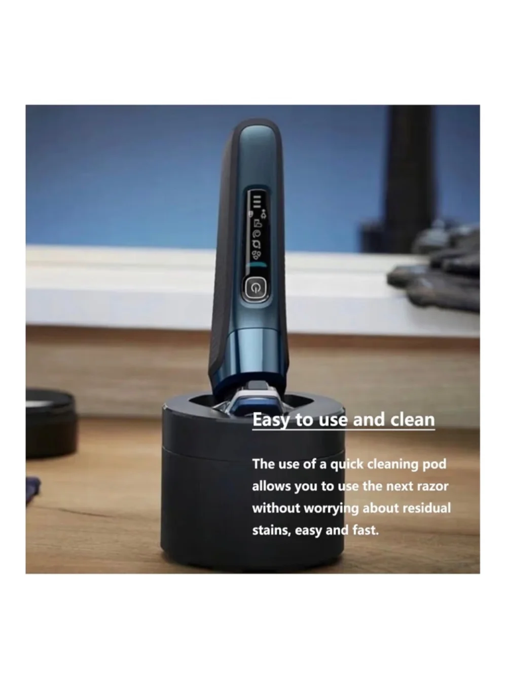 NEW Replacement Quick Cleaning Clean Pod for Philips Norelco Series 7000